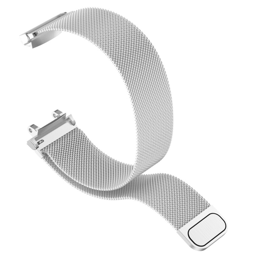 Amazfit T-Rex 2 Milanaise-Armband Silber