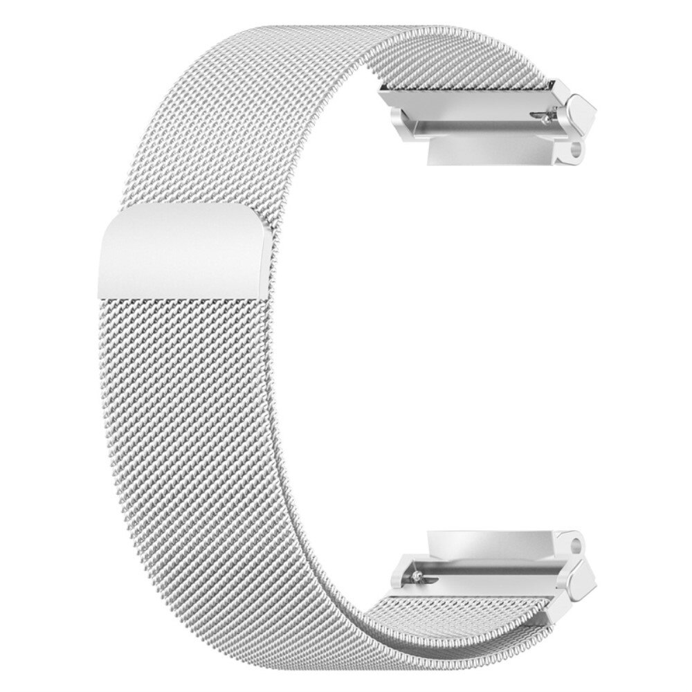 Amazfit T-Rex 2 Milanaise-Armband Silber