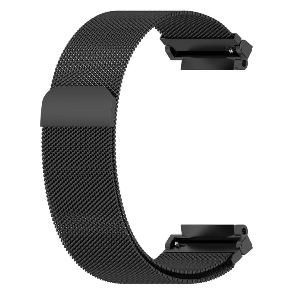 Amazfit T-Rex 2 Milanaise-Armband Schwarz
