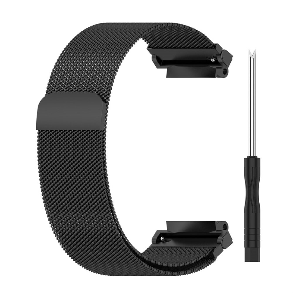 Amazfit T-Rex 2 Milanaise-Armband Schwarz