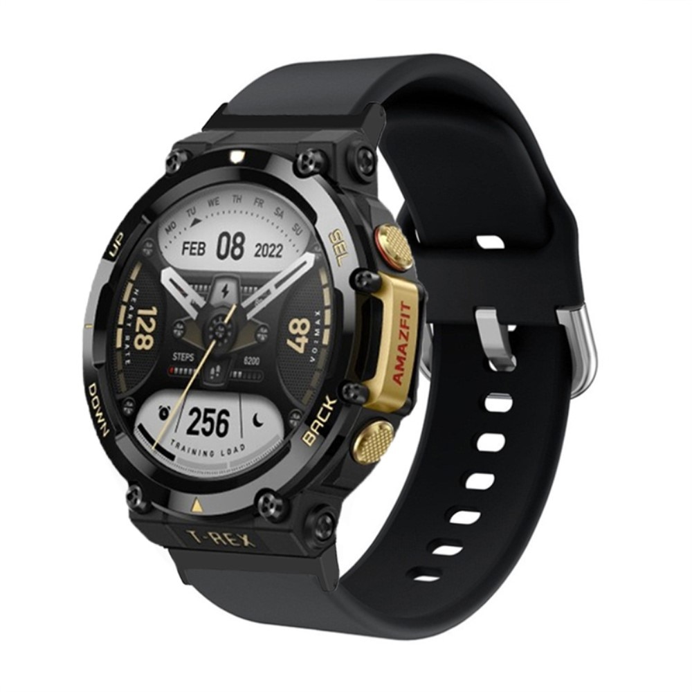   Armband aus Silikon Schwarz
