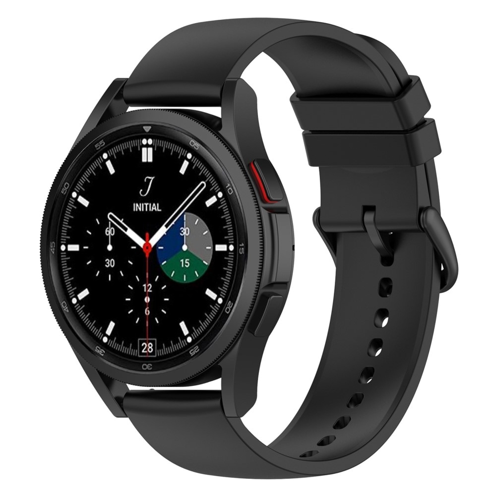 Samsung Galaxy Watch 5 Pro Armband aus Silikon, schwarz