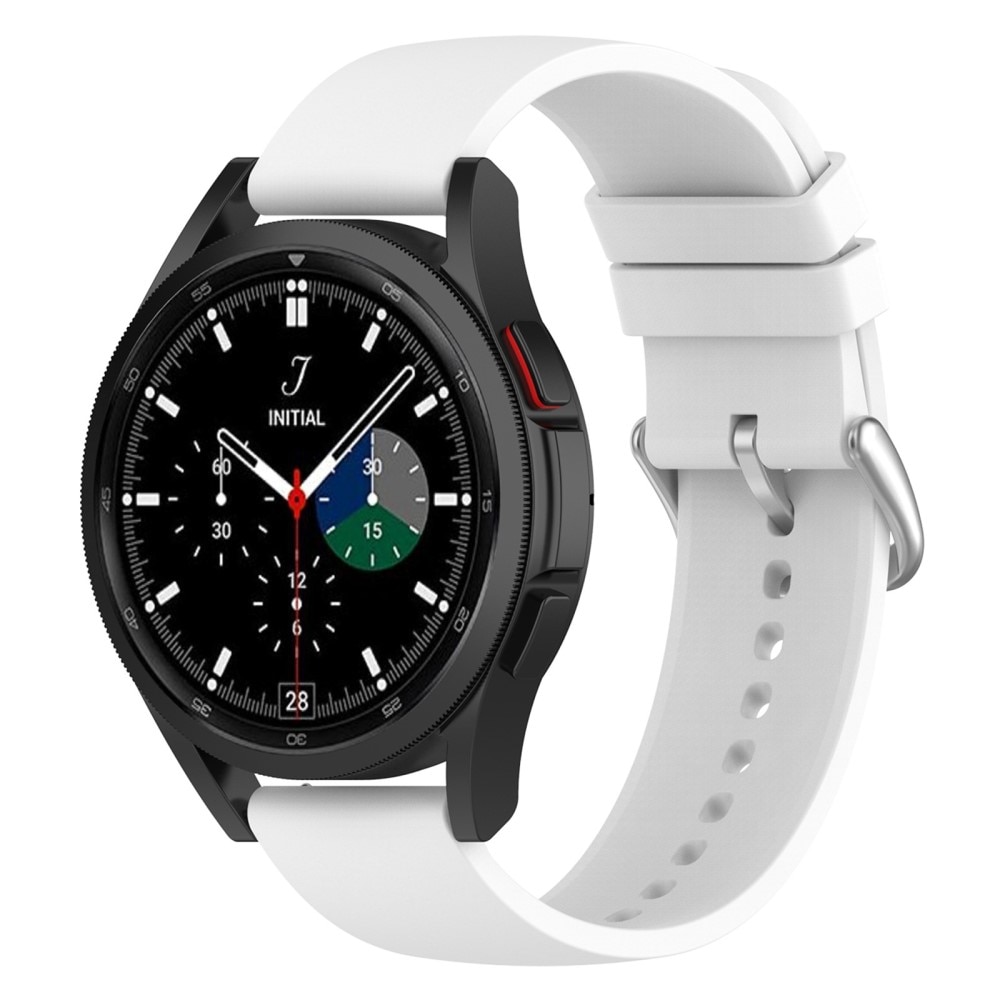 Samsung Galaxy Watch 5 Pro 45mm Armband aus Silikon, weiß