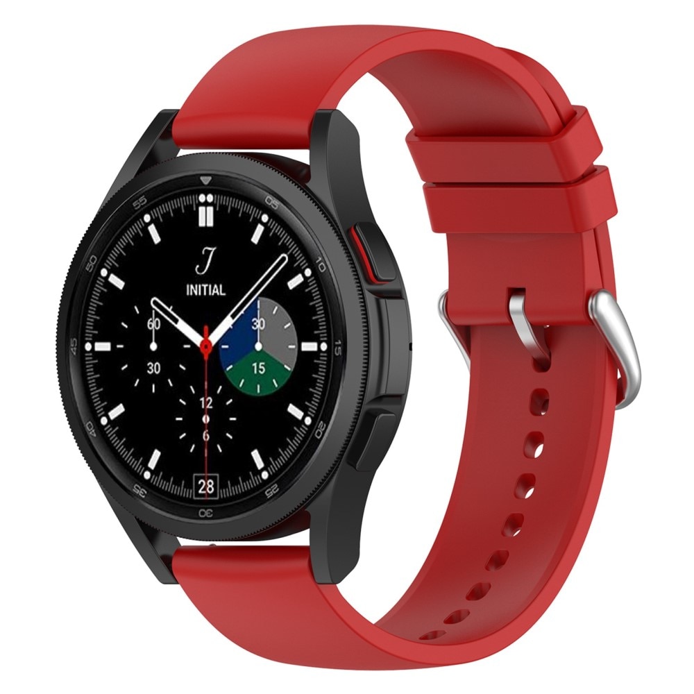 Samsung Galaxy Watch 4/5 40mm Armband aus Silikon, rot