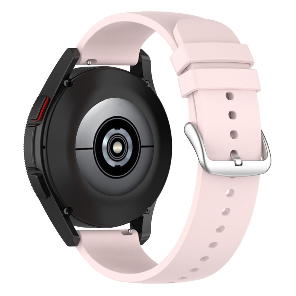 Samsung Galaxy Watch 6 44mm Armband aus Silikon, rosa