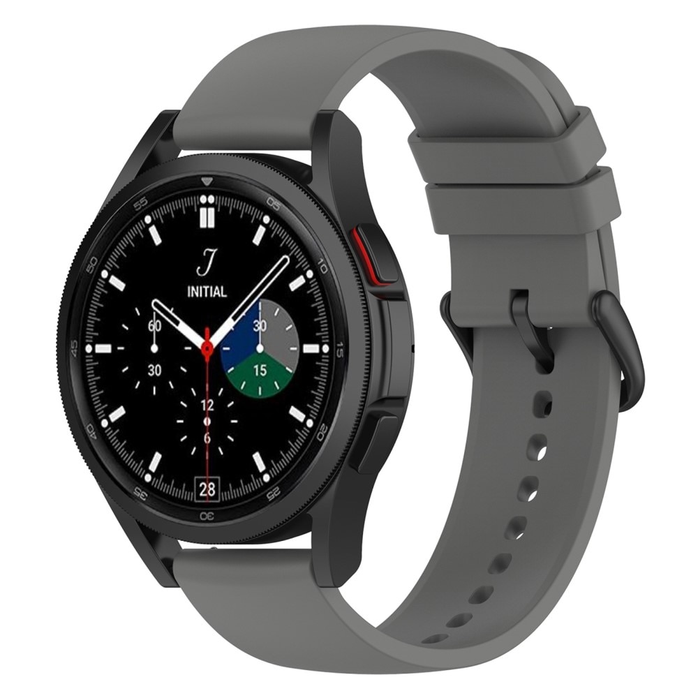 Samsung Galaxy Watch 5 Pro 45mm Armband aus Silikon, grau