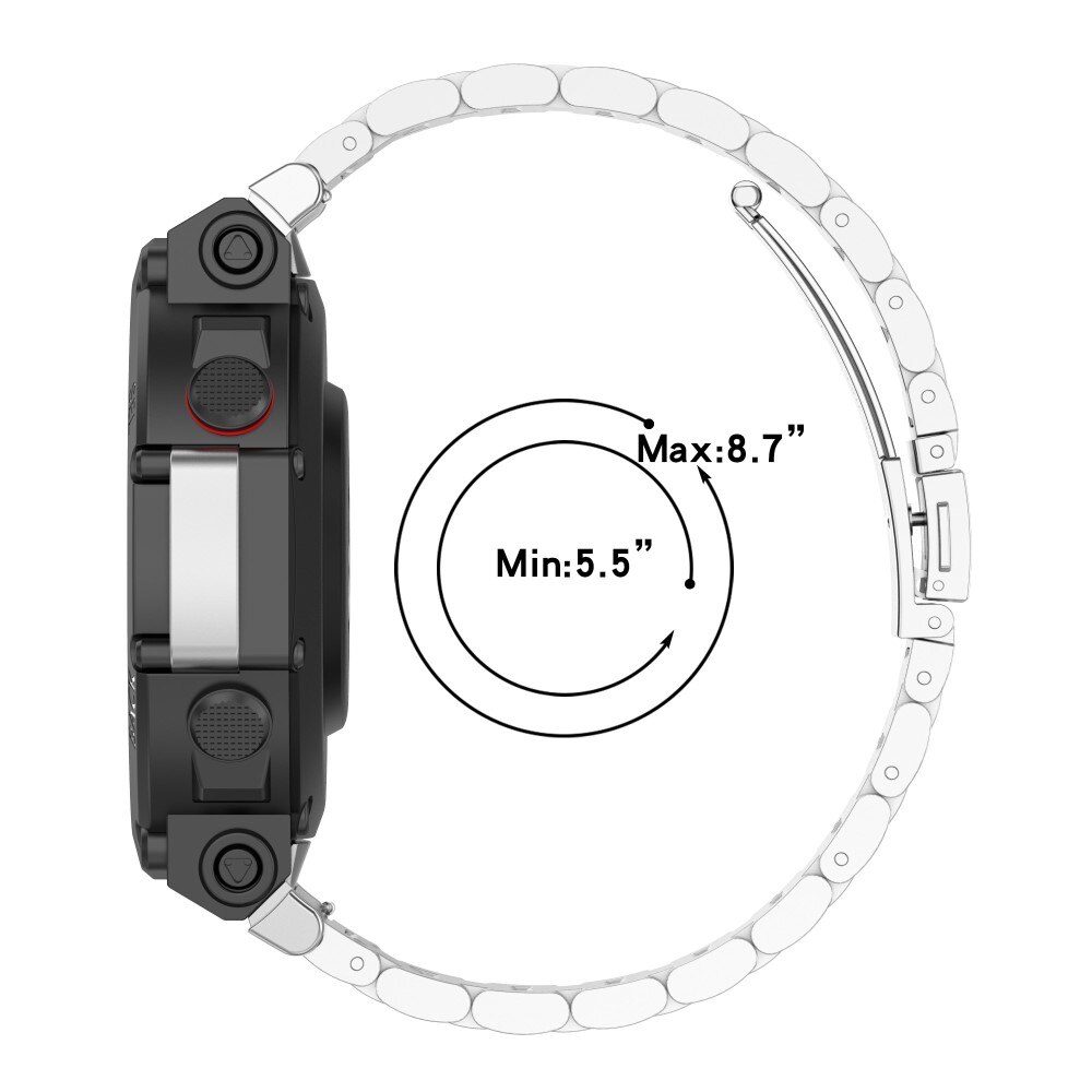   Armband aus Stahl Silber