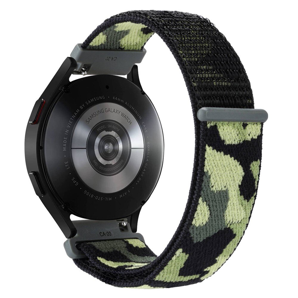 Samsung Galaxy Watch 4 Classic 42mm Nylon-Armband Camo