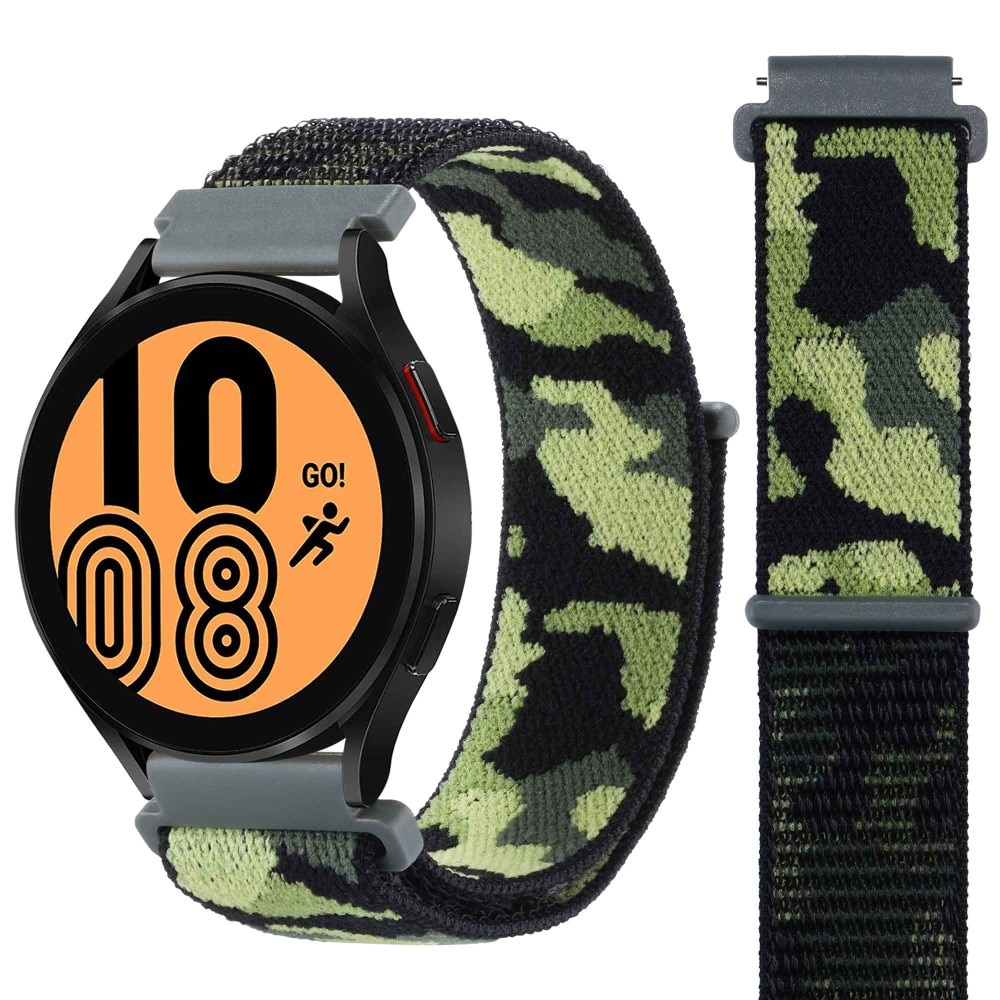 Samsung Galaxy Watch 4 Classic 42mm Nylon-Armband Camo