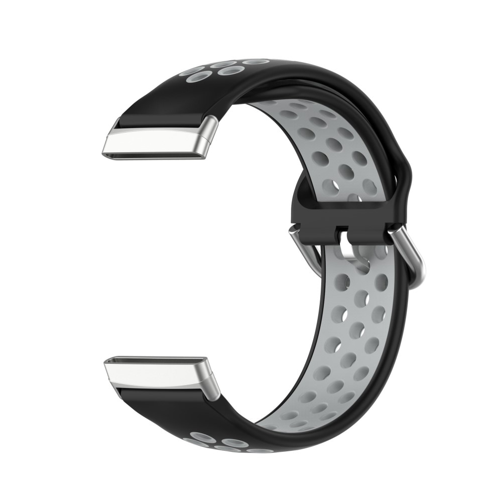 Fitbit Versa 4 Sport Armband aus Silikon Schwarz