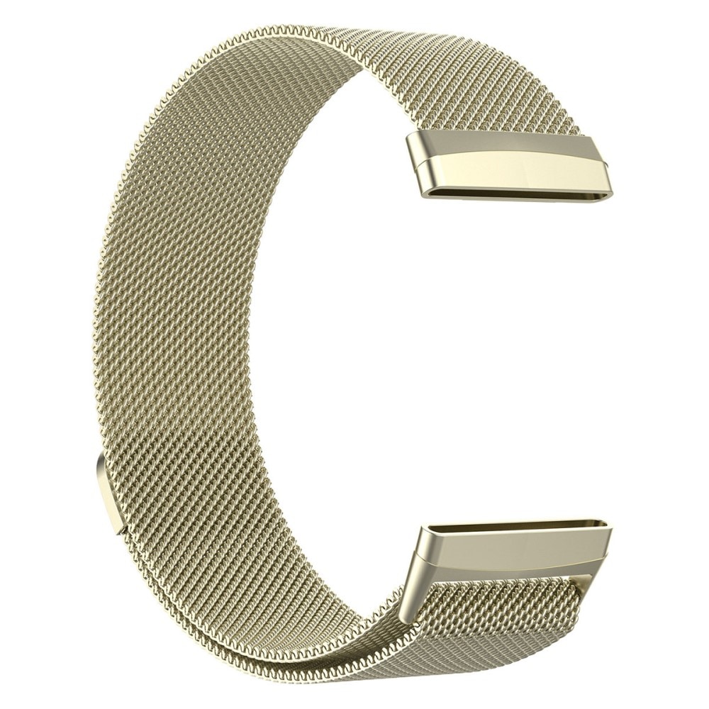 Fitbit Versa 3/Sense Milanaise-Armband, gold