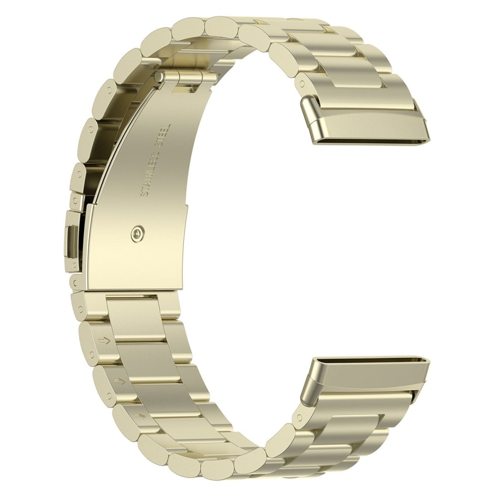 Fitbit Versa 3/Sense Armband aus Stahl Gold