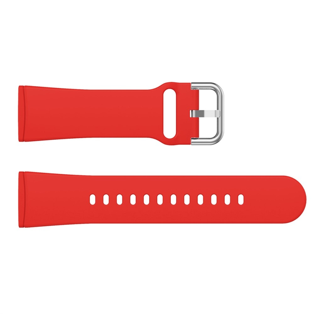 Fitbit Versa 4 Armband aus Silikon, rot