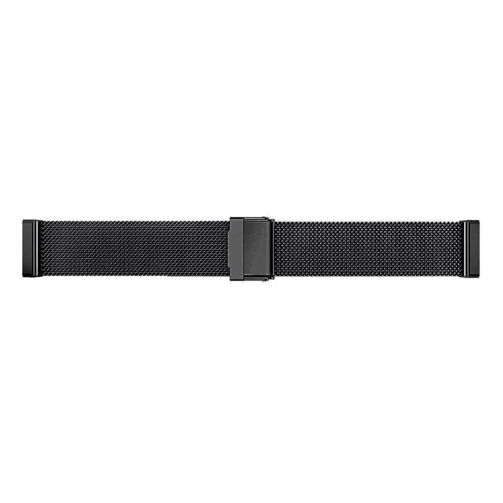 Fitbit Versa 3/Sense Mesh-Armband Black