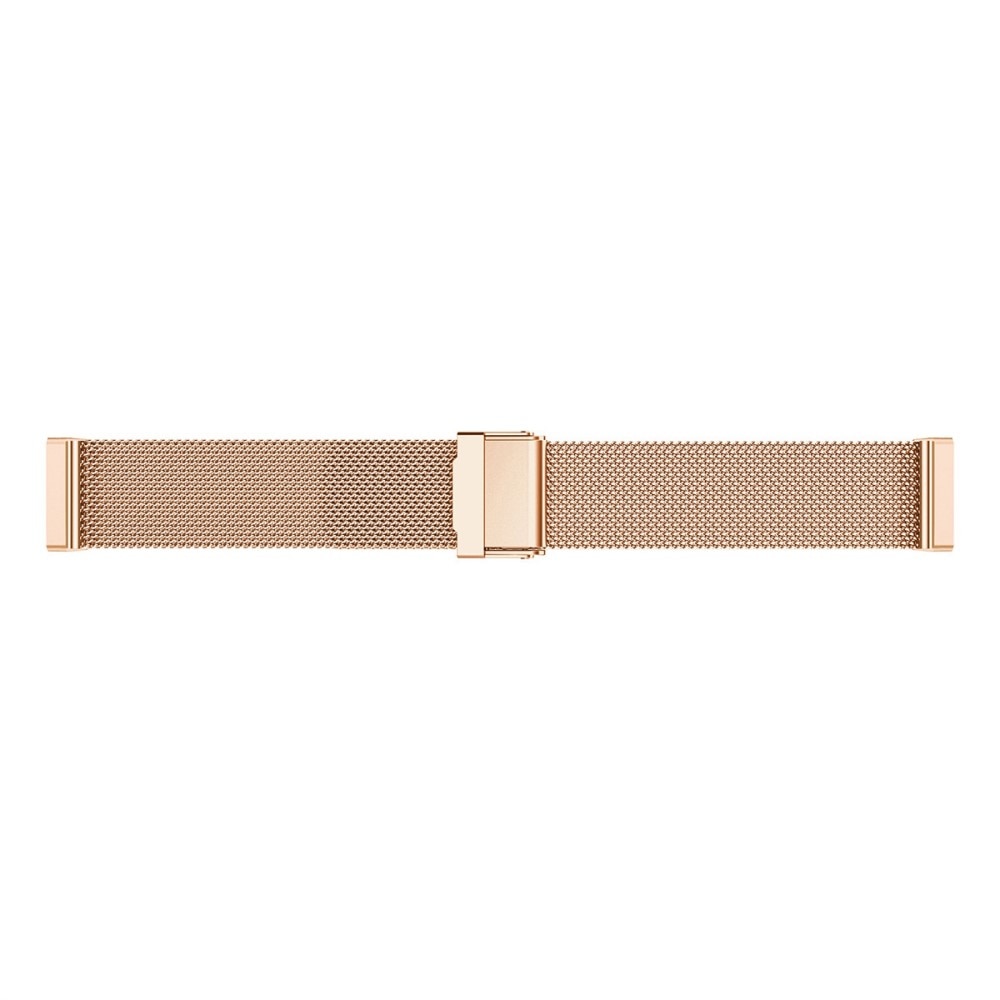 Fitbit Versa 3/Sense Mesh-Armband Roségold