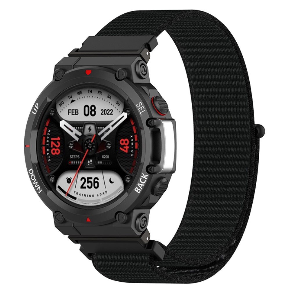 Amazfit T-Rex 2 Nylon-Armband Schwarz