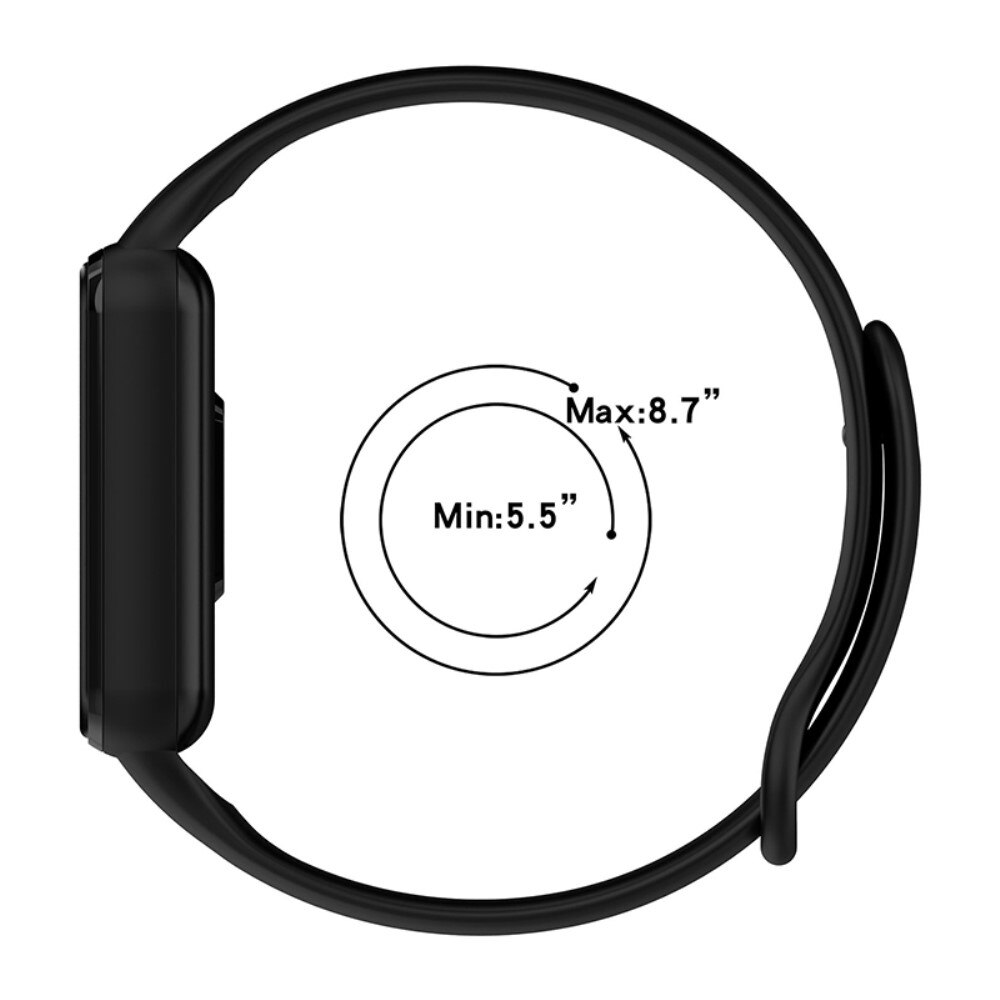   Armband aus Silikon Weiß