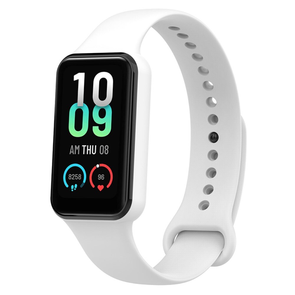   Armband aus Silikon Weiß