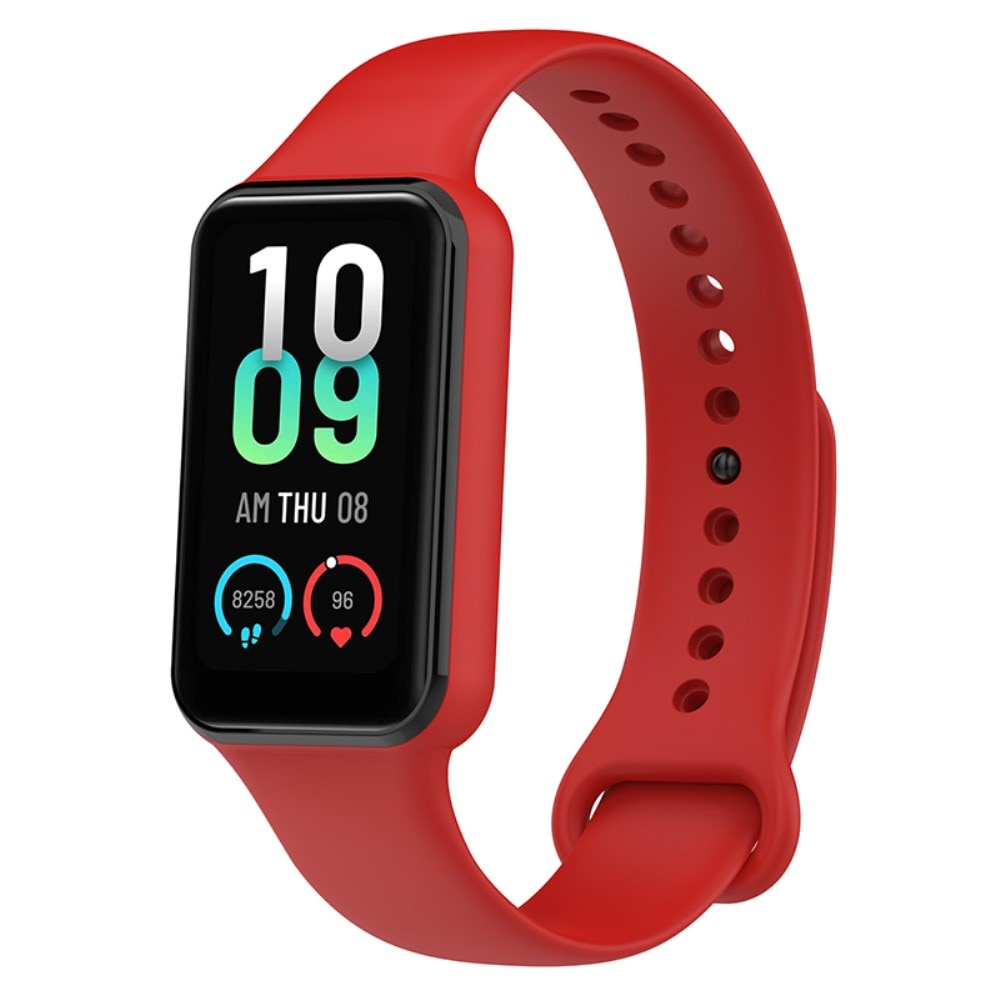   Armband aus Silikon Rot