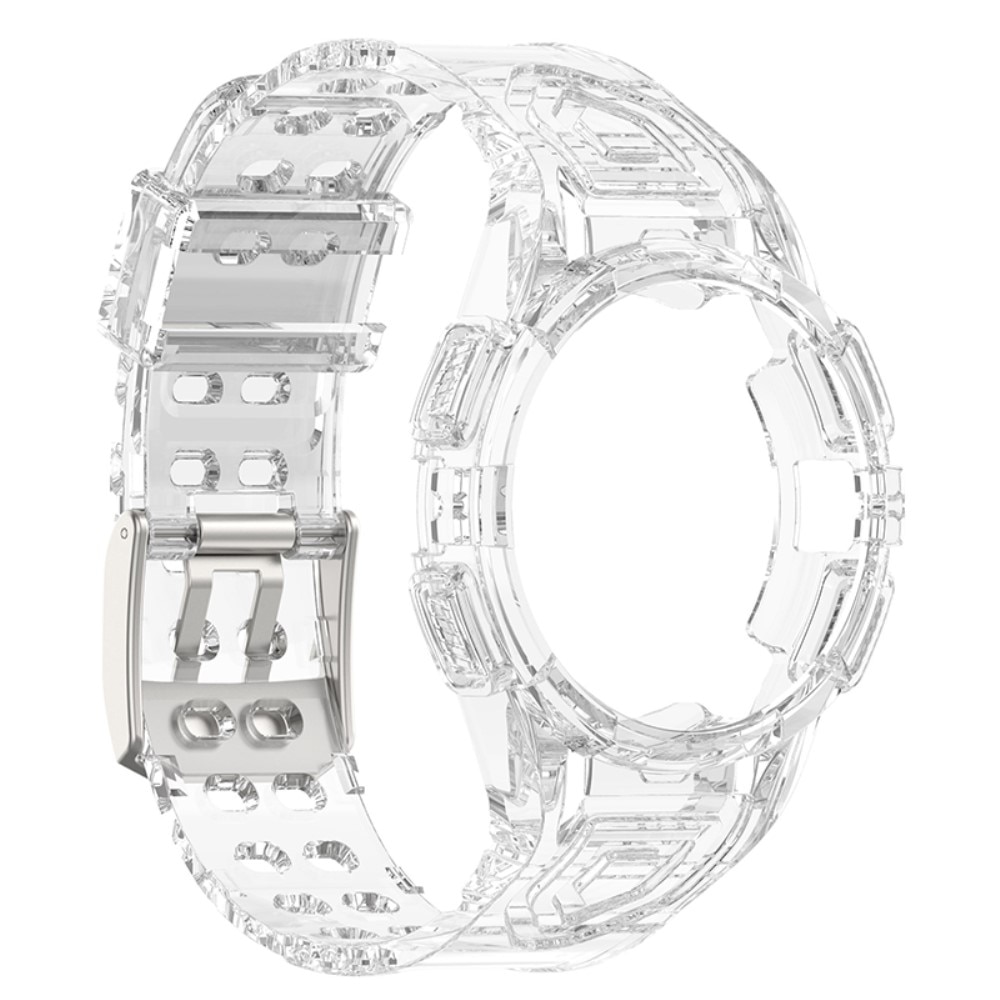 Samsung Galaxy Watch 4 40mm Crystal Hülle+Armband Transparent