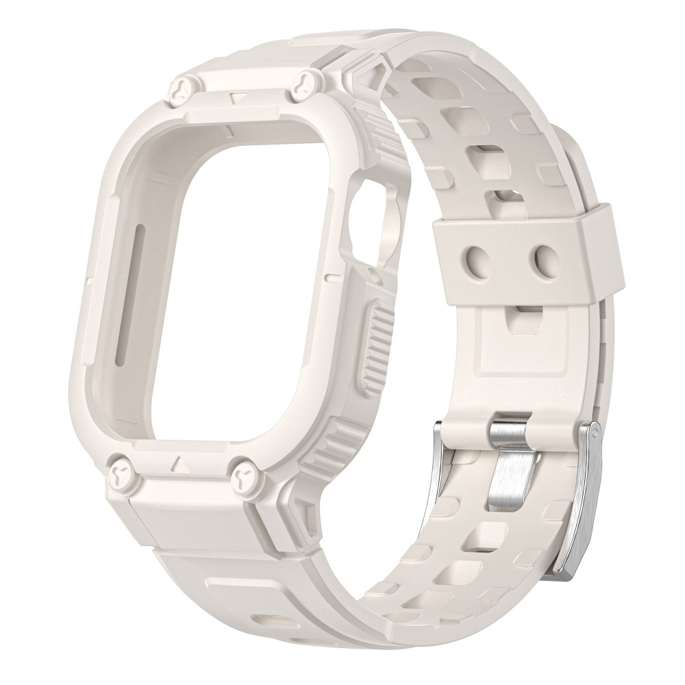 Apple Watch 41mm Series 7 Adventure Hülle + Armband beige