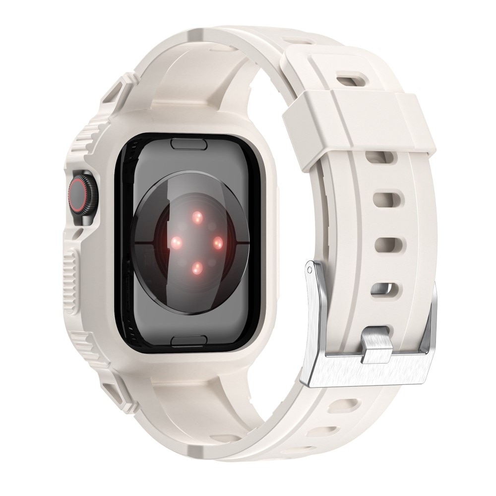 Apple Watch SE 40mm Adventure Hülle + Armband beige