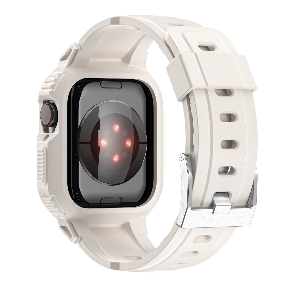 Apple Watch 41mm Series 9 Adventure Hülle + Armband beige