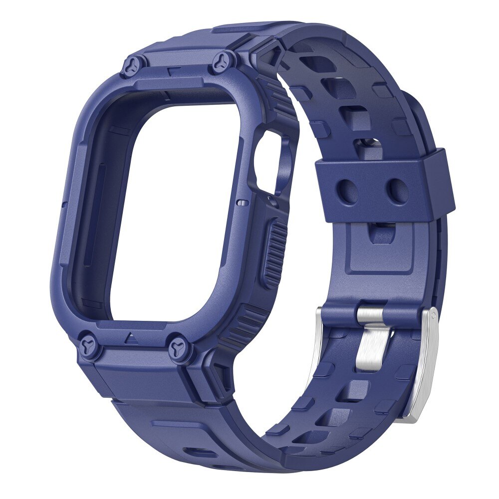 Apple Watch 42mm Adventure Hülle + Armband blau