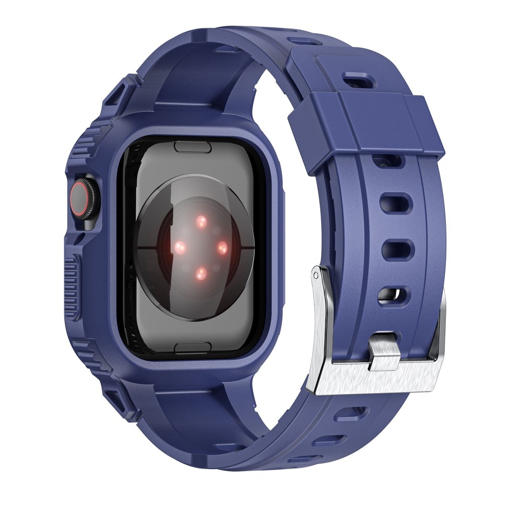 Apple Watch 42mm Adventure Hülle + Armband blau