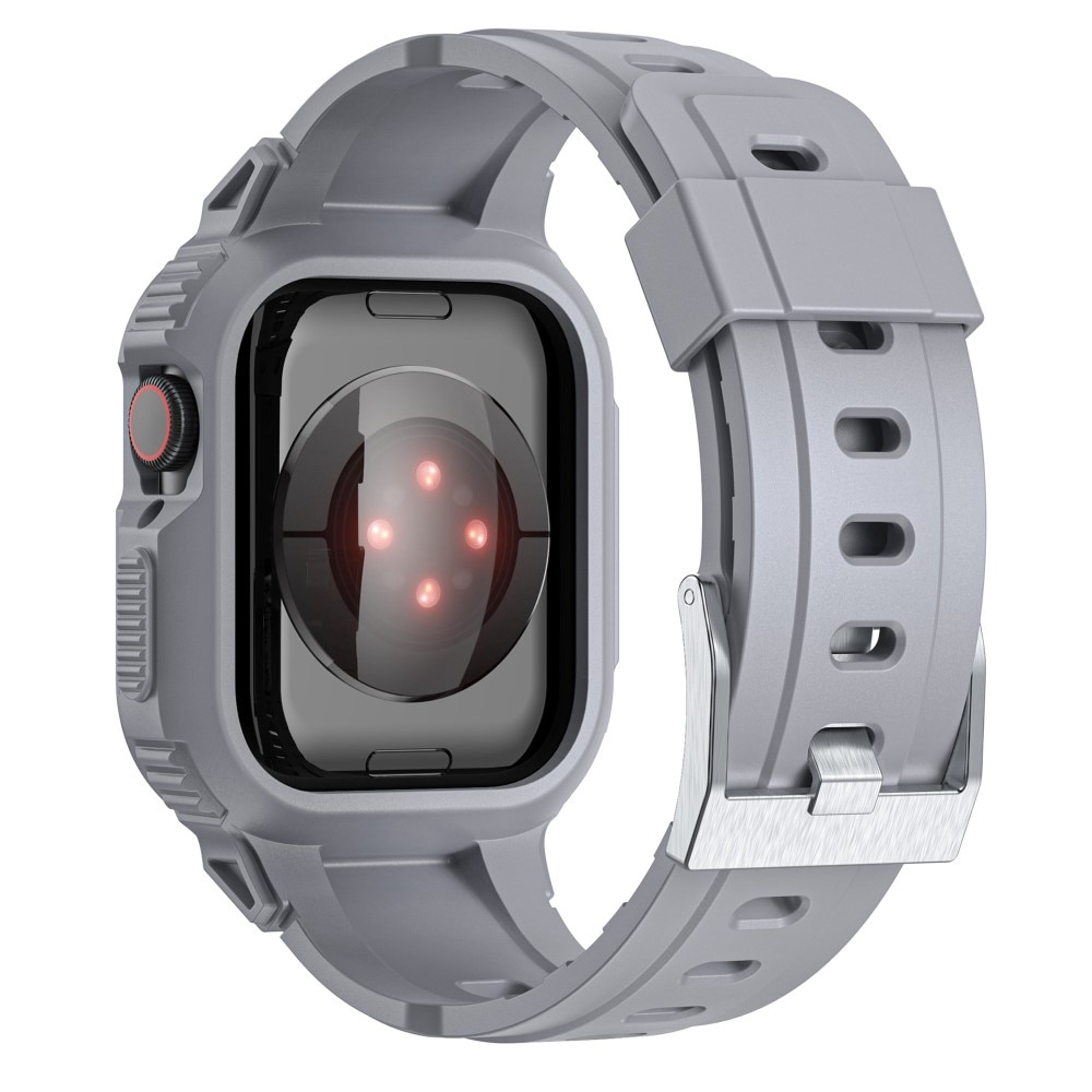 Apple Watch Ultra 49mm Adventure Hülle+Armband Grau