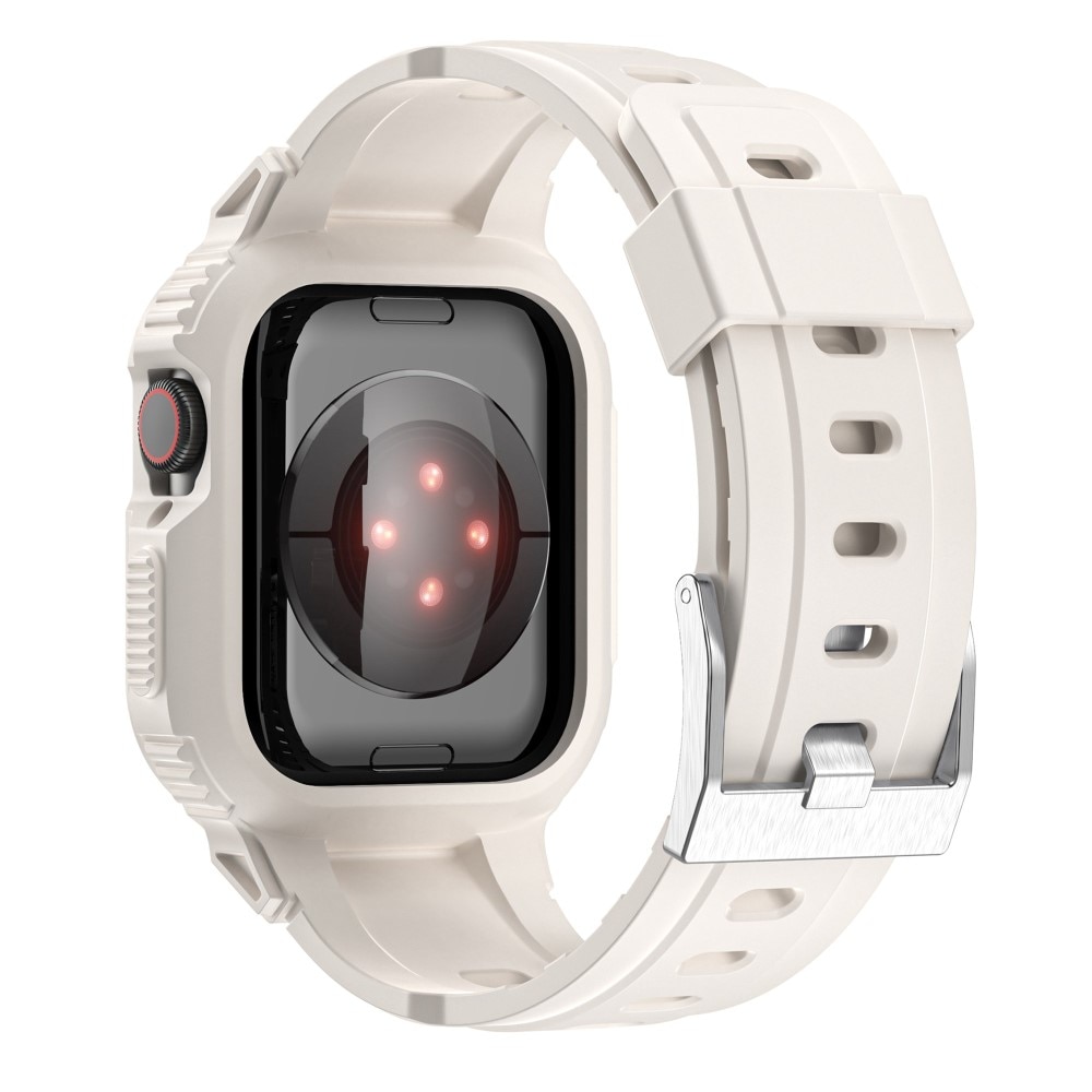 Apple Watch Ultra 49mm Adventure Hülle+Armband Beige