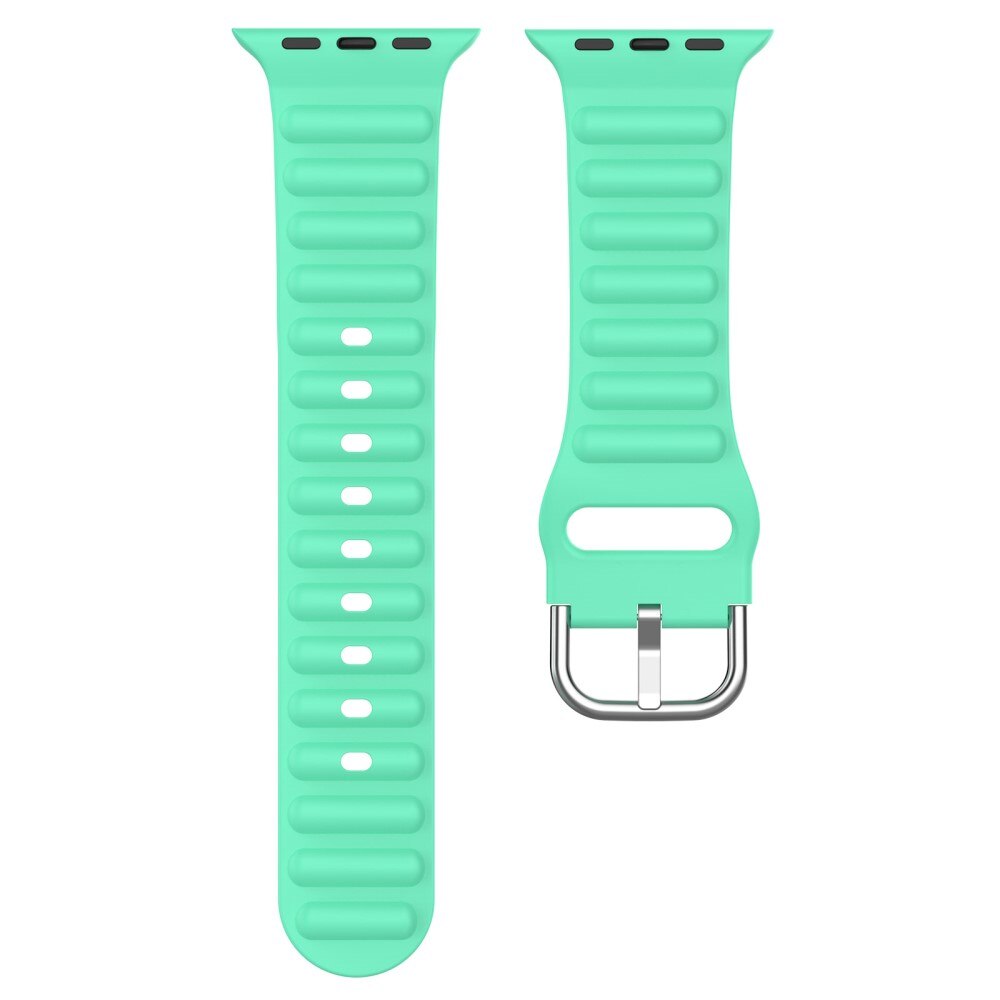 Apple Watch 44mm Resistant Armband aus Silikon grün