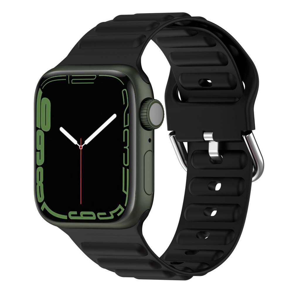 Apple Watch 40mm Resistant Armband aus Silikon schwarz