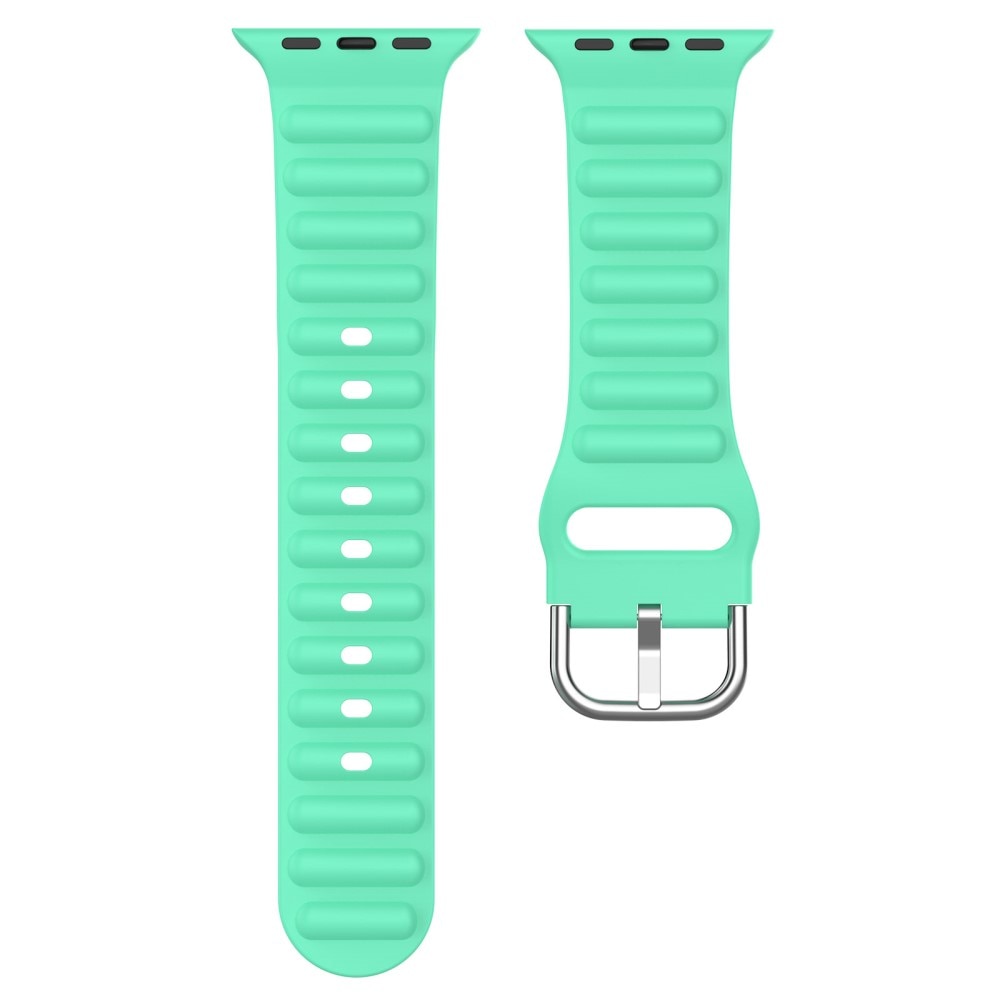 Apple Watch 38/40/41mm Resistant Armband aus Silikon Grün