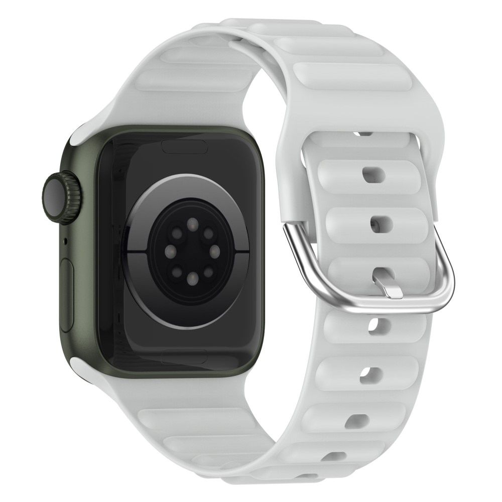 Apple Watch 40mm Resistant Armband aus Silikon grau