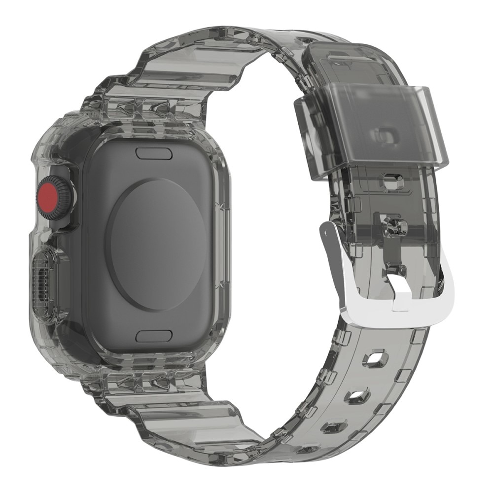 Apple Watch 40mm Crystal Hülle + Armband grau