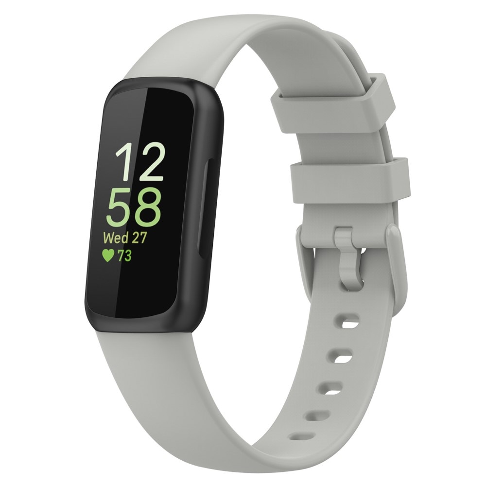 Fitbit Inspire 3 Armband aus Silikon Grau, (large)