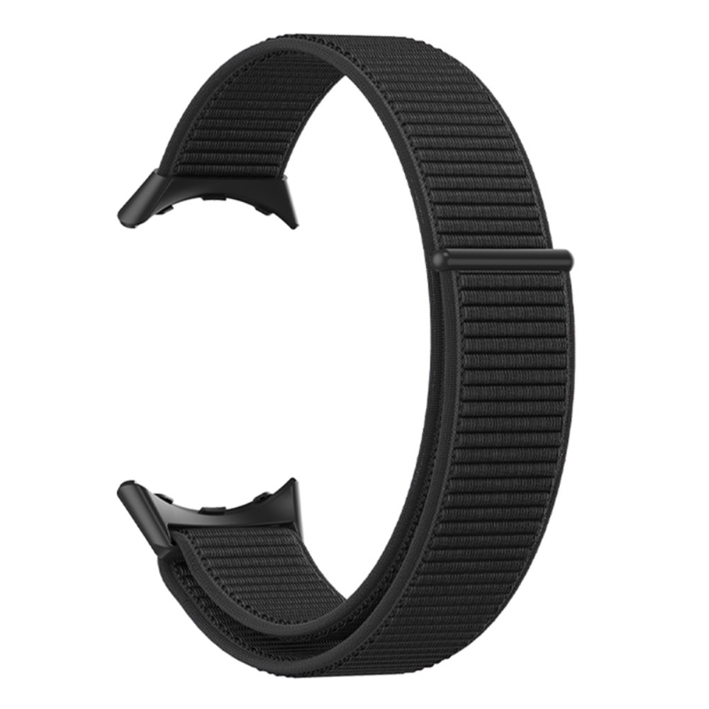 Google Pixel Watch 4 41mm Nylon-Armband Schwarz