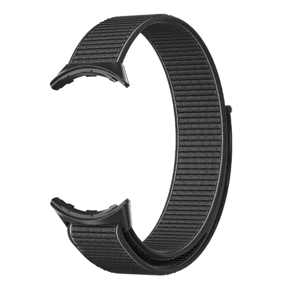 Google Pixel Watch 4 41mm Nylon-Armband Schwarz