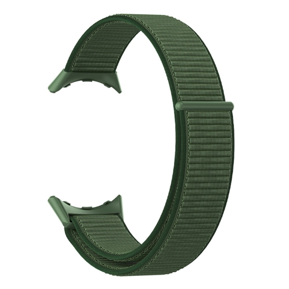 Google Pixel Watch 4 41mm Nylon-Armband Grün
