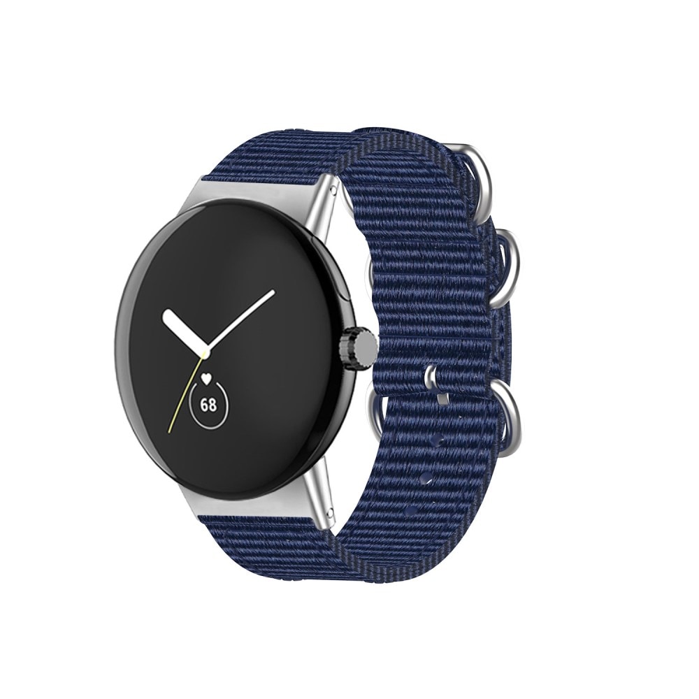 Google Pixel Watch Nato Armband blau