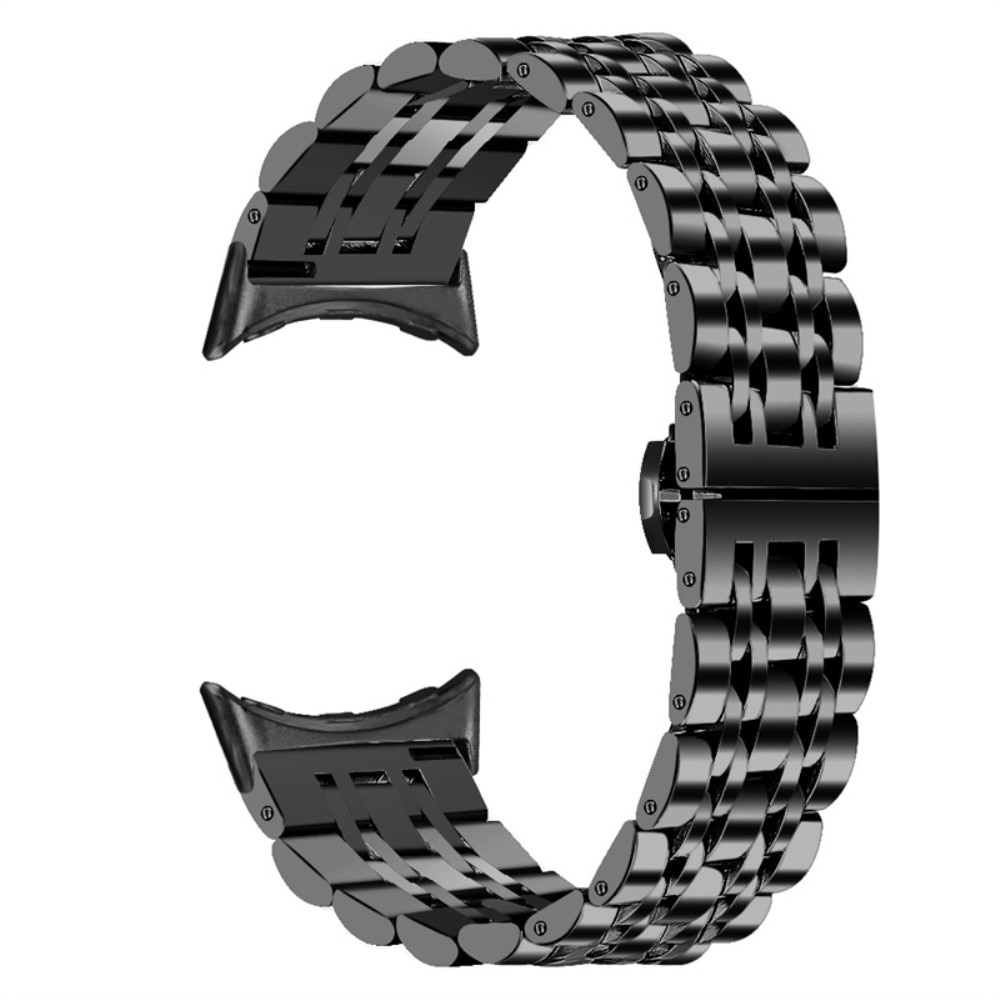 Google Pixel Watch Business Armband aus Stahl schwarz