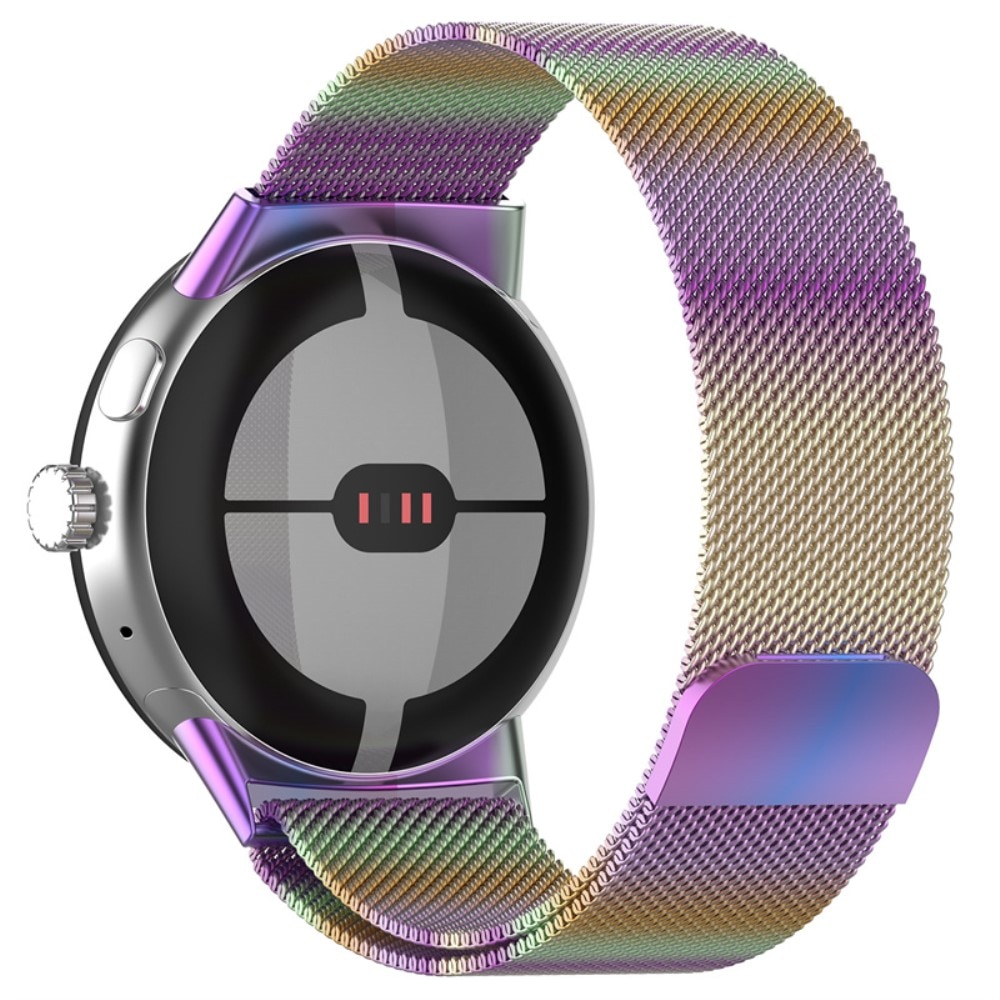 Google Pixel Watch 3 41mm Milanaise-Armband Mehrfarbig/muster