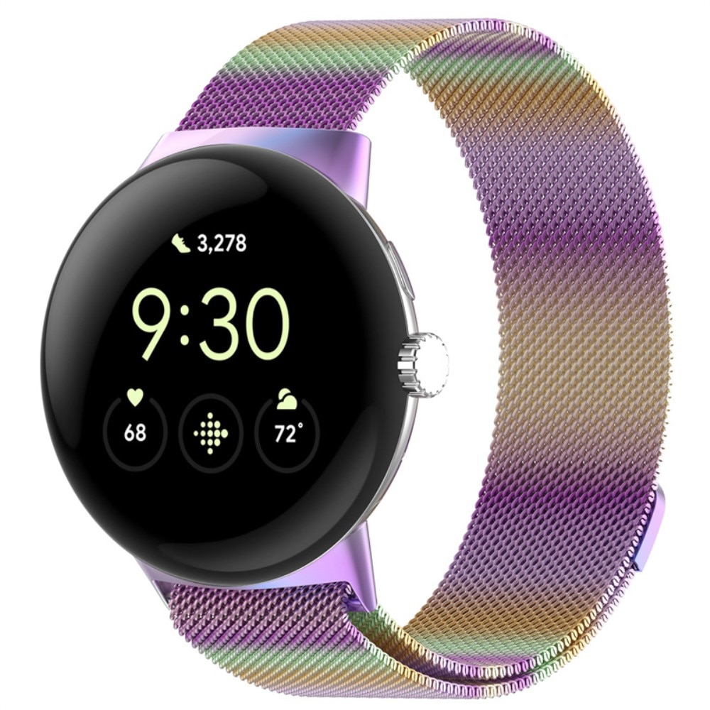 Google Pixel Watch 2-Milanaise-Armband, ombre