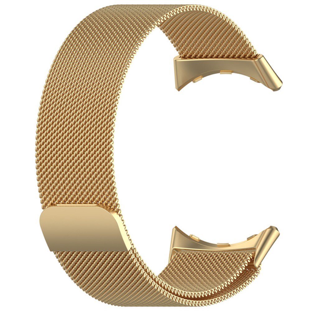 Google Pixel Watch 4 41mm Milanaise-Armband Gold