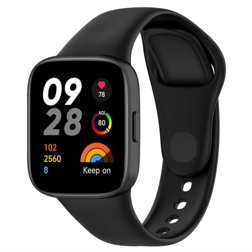 Xiaomi Redmi Watch 3 Armband aus Silikon schwarz