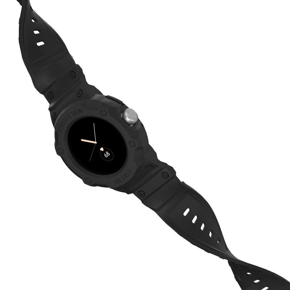 Google Pixel Watch Adventure Hülle+Armband schwarz