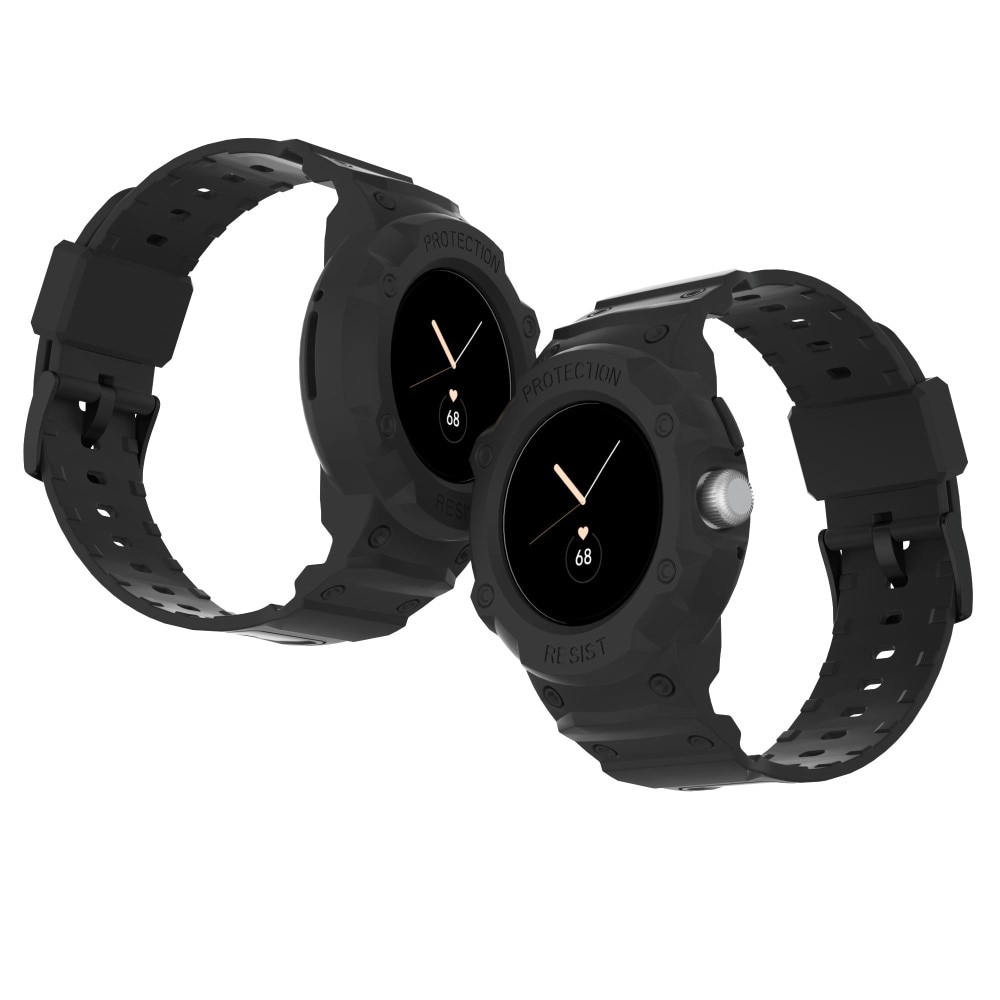 Google Pixel Watch Adventure Hülle+Armband schwarz