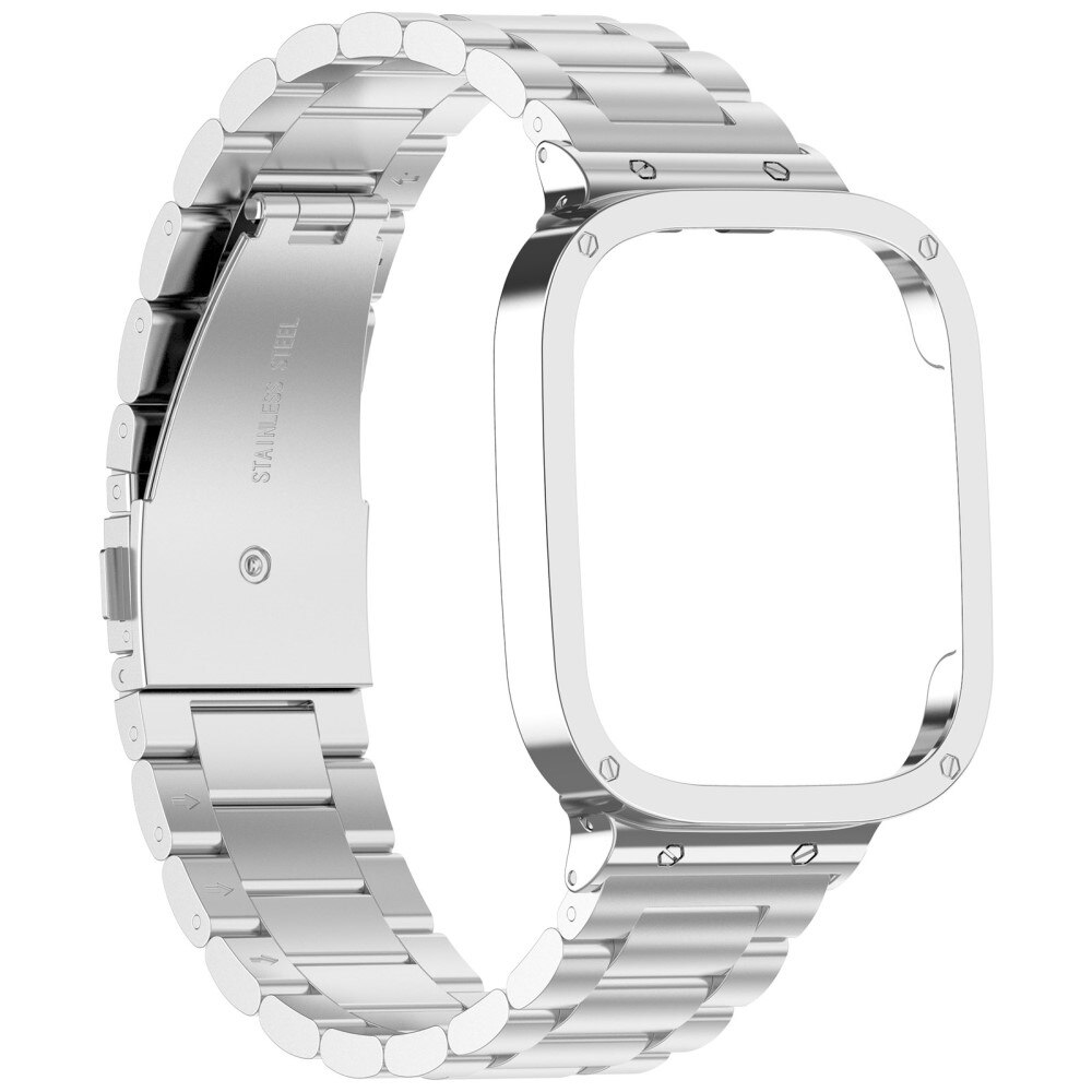   Armband aus Stahl Silber
