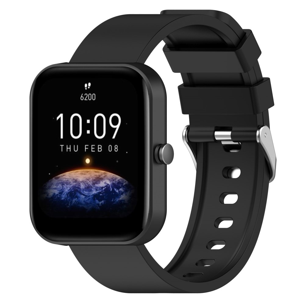 OnePlus Nord Watch Armband aus Silikon schwarz